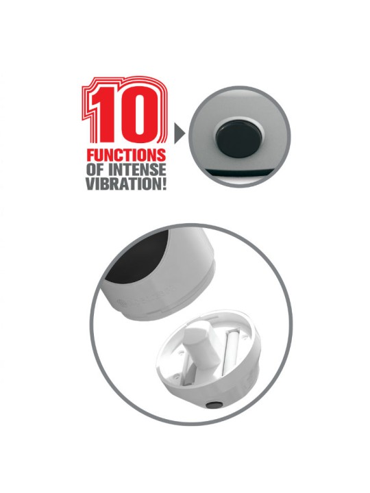 EXTREME TOYZ PIPEDREAM MEGA GRIP VAGINA MASTURBADOR VIBRADOR