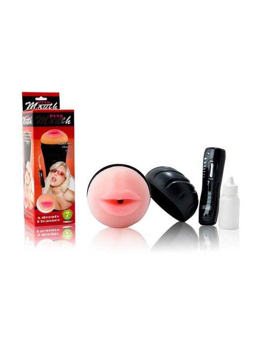 BAILE BOCA MASTURBADOR CON VIBRADOR 7 RITMOS