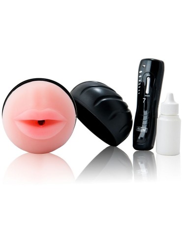 BAILE BOCA MASTURBADOR CON VIBRADOR 7 RITMOS