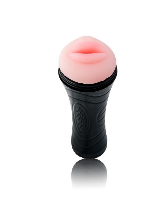 BAILE BOCA MASTURBADOR CON VIBRADOR 7 RITMOS