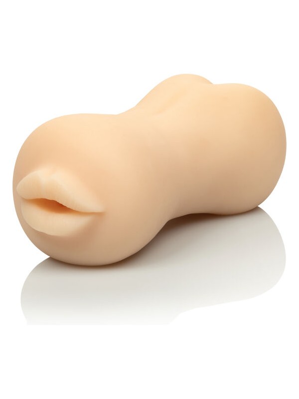 CALEXOTICS STROKE IT MASTURBADOR DOBLE BOCA ANO