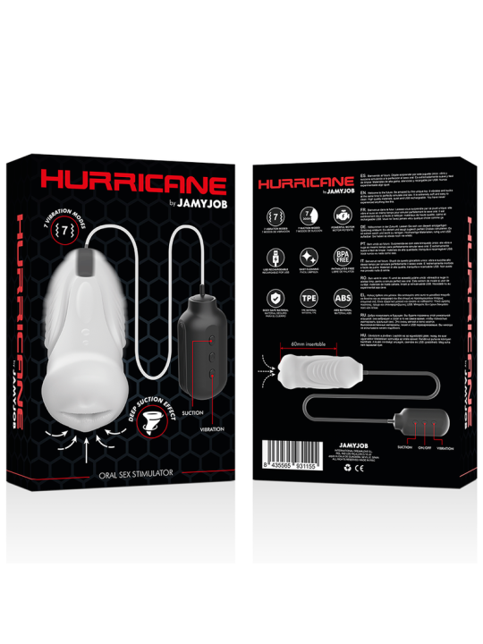 JAMYJOB HURRICANE ONDAS ESTIMULADORAS SEXO ORAL