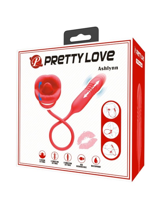 PRETTY LOVE ASHLYNN MASTURBADOR BOCA ROJO