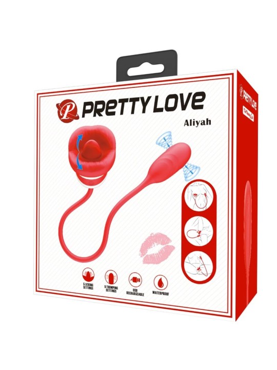 PRETTY LOVE ALIYAH MASTURBADOR BOCA ROJO