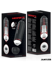 JAMYJOB MEGABITE MASTURBADOR BOCA AUTOMTICO 5 MODOS ONDAS ESTIMULADORAS Y VIBRACION