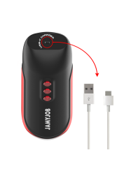 JAMYJOB BLAZE MASTURBADOR BOCA AUTOMTICO 5 MODOS ONDAS ESTIMULADORAS Y VIBRACION