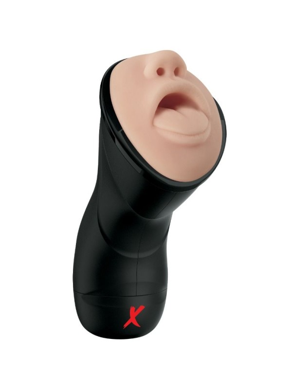 PDX ELITE STROKER REALISTICO GARGANTA PROFUNDA CON VIBRACION
