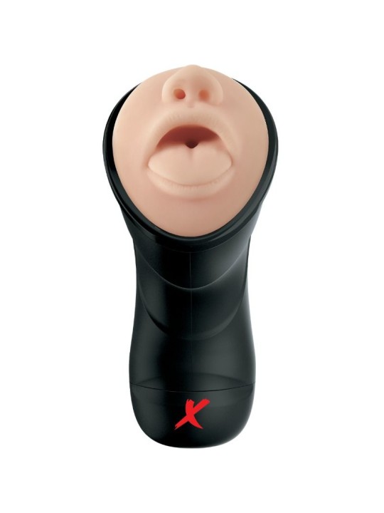 PDX ELITE STROKER REALISTICO GARGANTA PROFUNDA CON VIBRACION