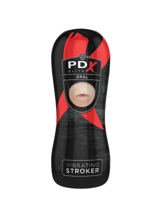 PDX ELITE MASTURBADOR CON VIBRACION BOCA