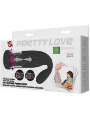 PRETTY LOVE MASTURBADOR RECARGABLE MULTIFUNCION BRETON