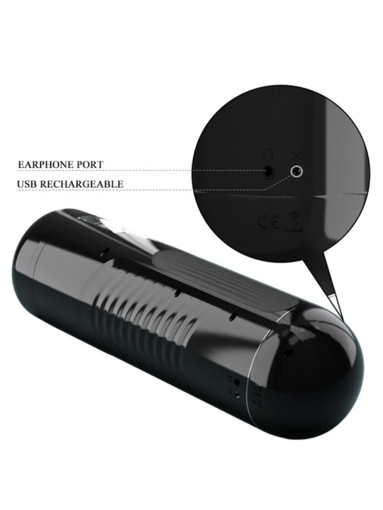 PRETTY LOVE MASTURBADOR RECARGABLE MULTIFUNCION LORELEI