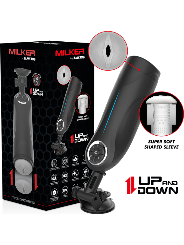 JAMYJOB MILKER STROKER CON FUNCION UP AND DOWN