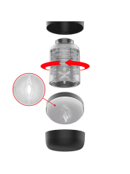 JAMYJOB TORNADO MASTURBADOR 360 ROTATE TECH