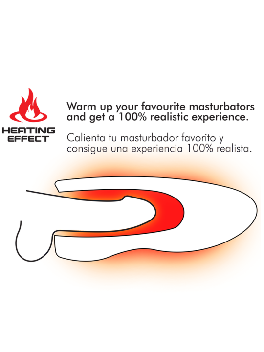 JAMYJOB SPIN X MASTURBADOR CON ROTACION Y FUNCION CALOR