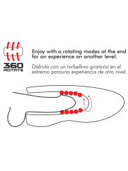 JAMYJOB SPIN X MASTURBADOR CON ROTACION Y FUNCION CALOR
