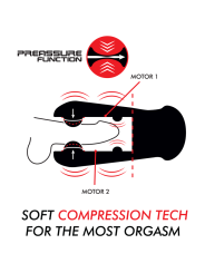 JAMYJOB JANGO MASTURBADOR DE COMPRENSION Y VIBRACION