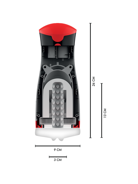 JAMYJOB JANGO MASTURBADOR DE COMPRENSION Y VIBRACION