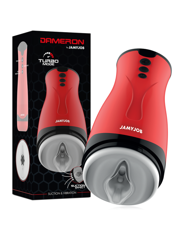 JAMYJOB MASTURBADOR DE SUCCION Y VIBRACION DAMERON