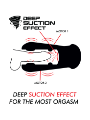 JAMYJOB MASTURBADOR DE SUCCION Y VIBRACION DAMERON