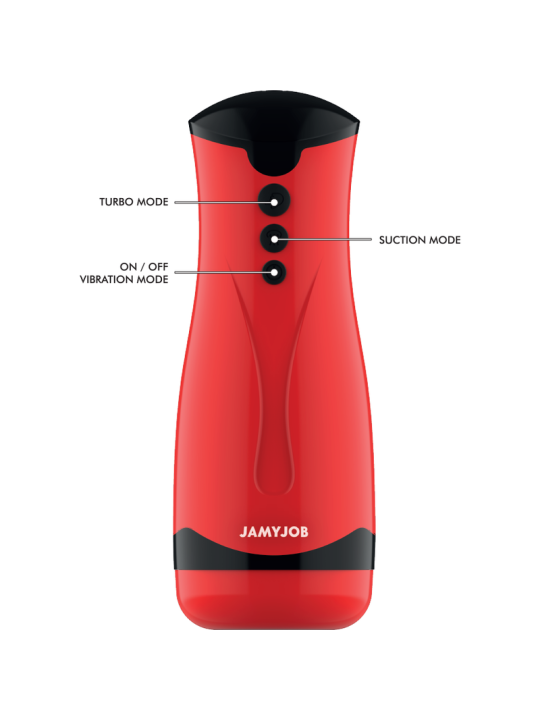 JAMYJOB MASTURBADOR DE SUCCION Y VIBRACION DAMERON