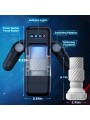 GAME CUP MASTURBADOR MASCULINO CON VIBRACION Y FUNCION CALOR CON SOPORTE PARA MOVILES NEGRO