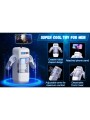 GAME CUP MASTURBADOR MASCULINO CON VIBRACION Y FUNCION CALOR CON SOPORTE PARA MOVILES NEGRO