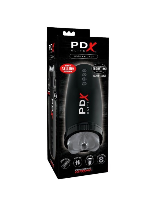 PDX ELITE MASTURBADOR STROKER ULTRA POWERFUL RECARGABLE