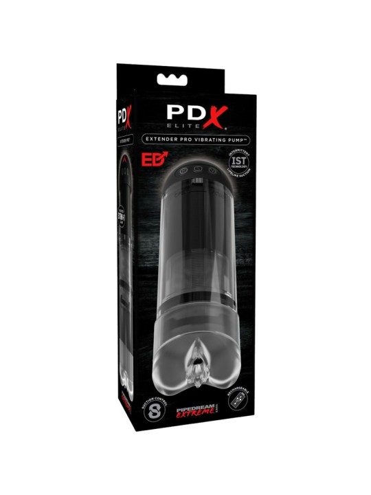 PDX ELITE MASTURBADOR STROKER EXTENDER PRO VIBRADOR