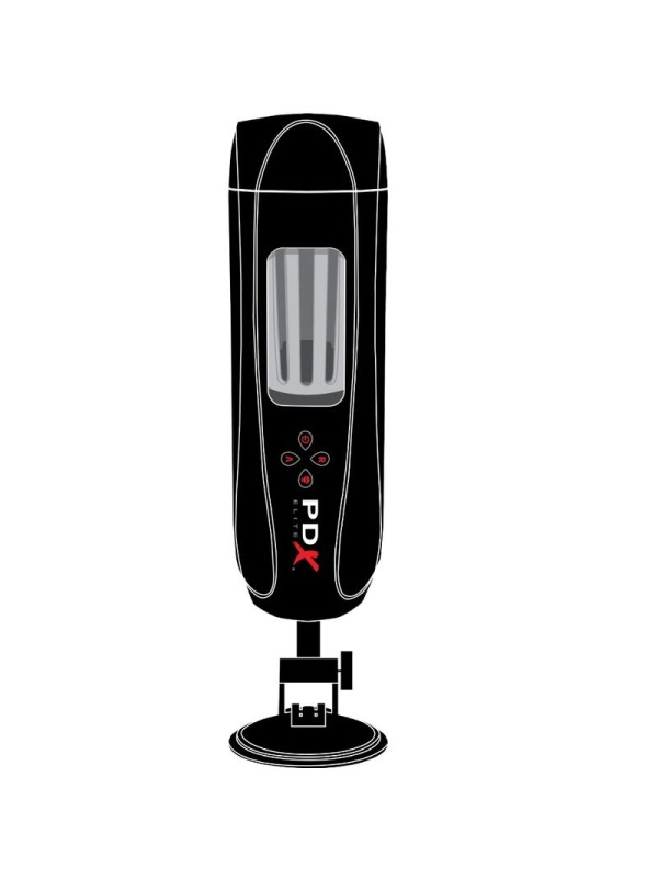 PDX ELITE MASTURBADOR STROKER ULTIMATE MILKER 2 GIRATORIO Y VIBRADOR