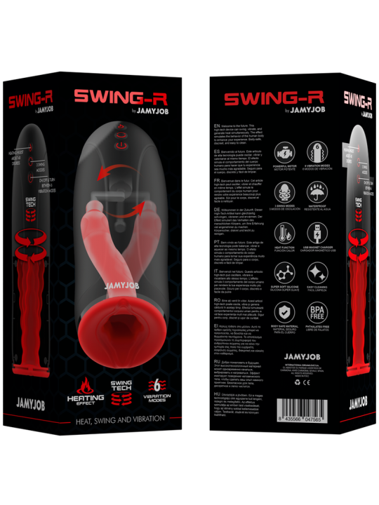 JAMYJOB SWING R MASTURBADOR DE CALOR OSCILACION Y VIBRACION