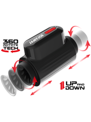 JAMYJOB VORTEX MASTURBADOR TURBO CON EMPUJE Y ROTACION 360 UP AND DOWN