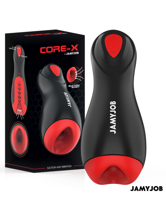 JAMYJOB CORE X MASTURBADOR AUTOMTICO 5 MODOS ONDAS ESTIMULADORAS Y VIBRACION