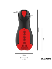 JAMYJOB CORE X MASTURBADOR AUTOMTICO 5 MODOS ONDAS ESTIMULADORAS Y VIBRACION