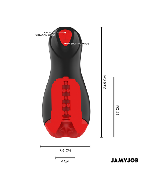 JAMYJOB CORE X MASTURBADOR AUTOMTICO 5 MODOS ONDAS ESTIMULADORAS Y VIBRACION