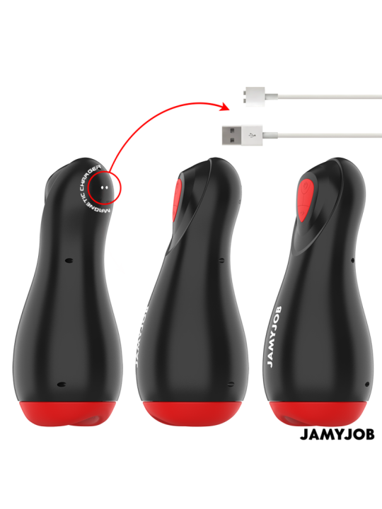 JAMYJOB CORE X MASTURBADOR AUTOMTICO 5 MODOS ONDAS ESTIMULADORAS Y VIBRACION