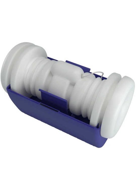 PRETTY LOVE DJ LADY MASTURBADOR MASCULINO CON VIBRACION 5 CONFIGURACIONES MORADO