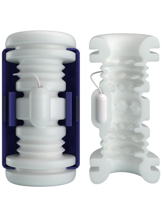 PRETTY LOVE DJ LADY MASTURBADOR MASCULINO CON VIBRACION 5 CONFIGURACIONES MORADO