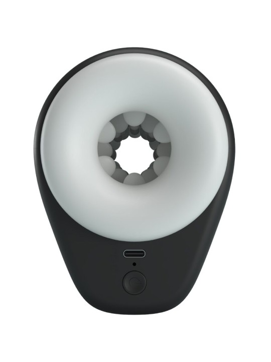 PRETTY LOVE DJ GIRL MASTURBADOR MASCULINO CON VIBRACION 5 CONFIGURACIONES NEGRO