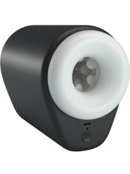 PRETTY LOVE DJ GIRL MASTURBADOR MASCULINO CON VIBRACION 5 CONFIGURACIONES NEGRO