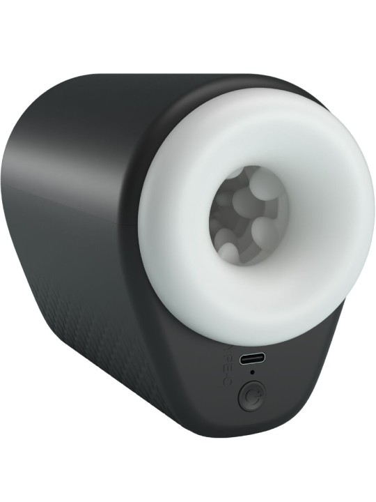 PRETTY LOVE DJ GIRL MASTURBADOR MASCULINO CON VIBRACION 5 CONFIGURACIONES NEGRO