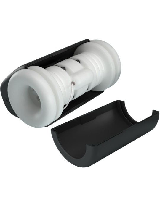 PRETTY LOVE DJ GIRL MASTURBADOR MASCULINO CON VIBRACION 5 CONFIGURACIONES NEGRO