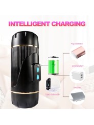 SHEQU KAY MASTURBADOR DOBLE CON VIBRACION DUAL BOCA Y VAGINA