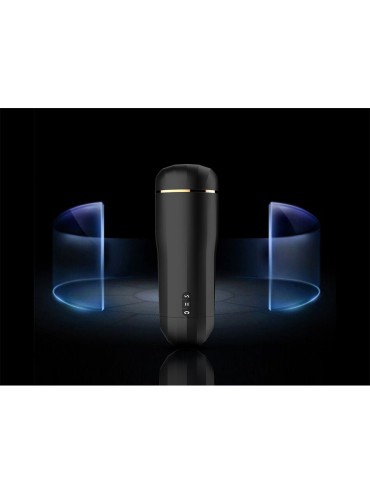 SHEQU SNOW MASTURBADOR VAGINA CON VIBRACION Y ONDAS ESTIMULADORAS