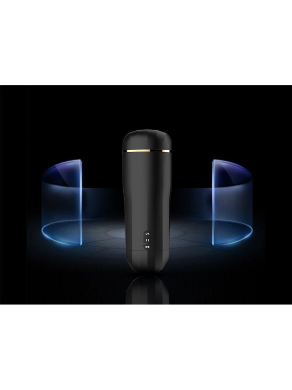 SHEQU SNOW MASTURBADOR VAGINA CON VIBRACION Y ONDAS ESTIMULADORAS