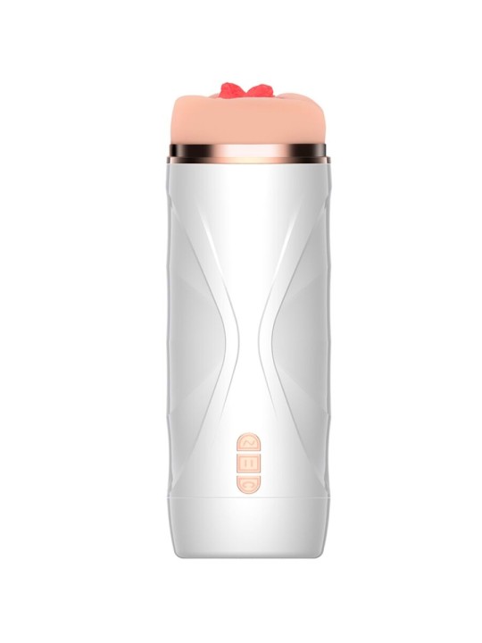 SHEQU RILEY MASTURBADOR VAGINA CON VIBRACION Y ONDAS ESTIMULADORAS