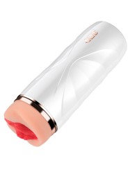 SHEQU RILEY MASTURBADOR VAGINA CON VIBRACION Y ONDAS ESTIMULADORAS