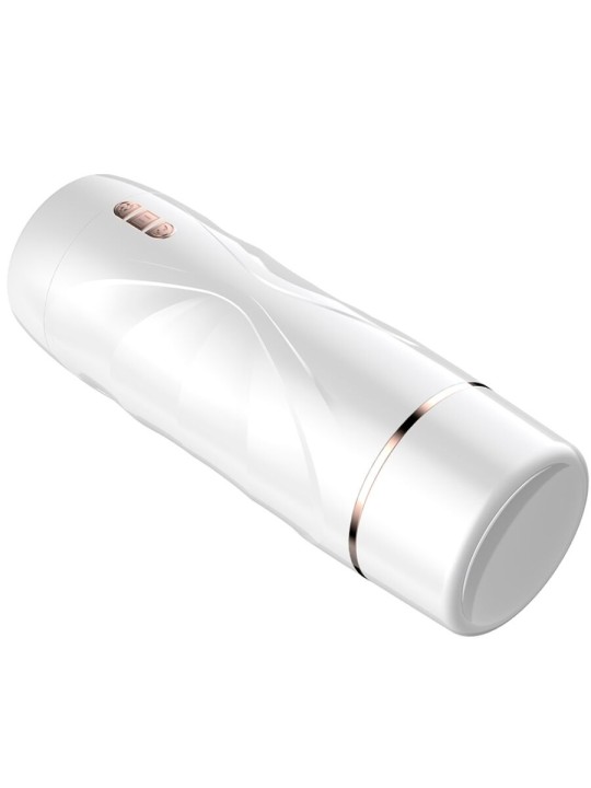 SHEQU RILEY MASTURBADOR VAGINA CON VIBRACION Y ONDAS ESTIMULADORAS