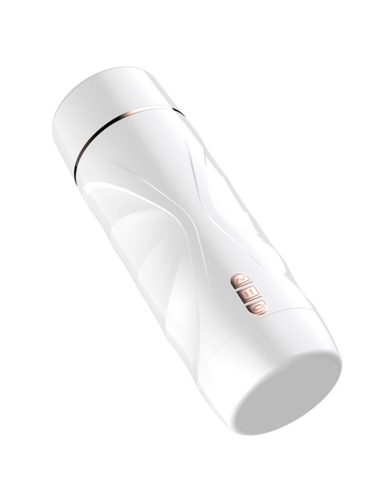 SHEQU RILEY MASTURBADOR VAGINA CON VIBRACION Y ONDAS ESTIMULADORAS