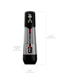 PDX ELITE VIEWTUBE MAX VIEW MASTURNADOR AUTOMATICO CON SUCCION TRANSPARENTE