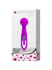 PRETTY LOVE MASAJEADOR RECARGABLE WADE 12 FUNCIONES